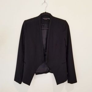 Alice + Olivia Employed Open Front Draped Blazer